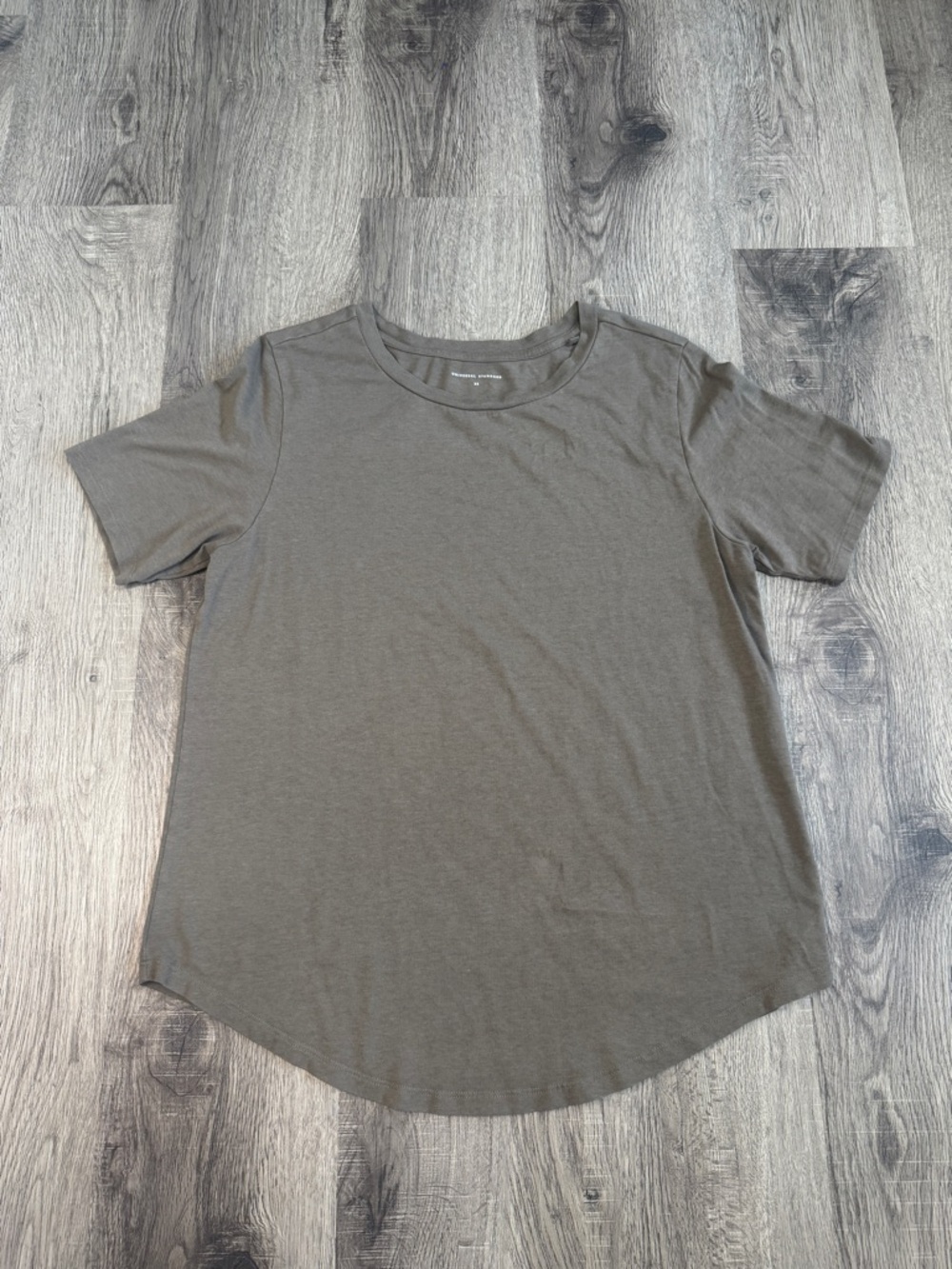 Universal Standard Olive Short Sleeve Crew Tee